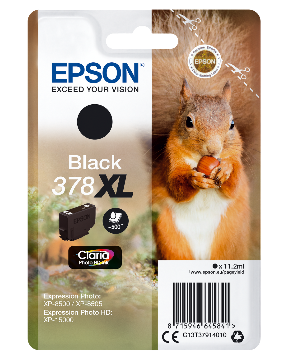Epson C13T37914010 sort blekkpatron