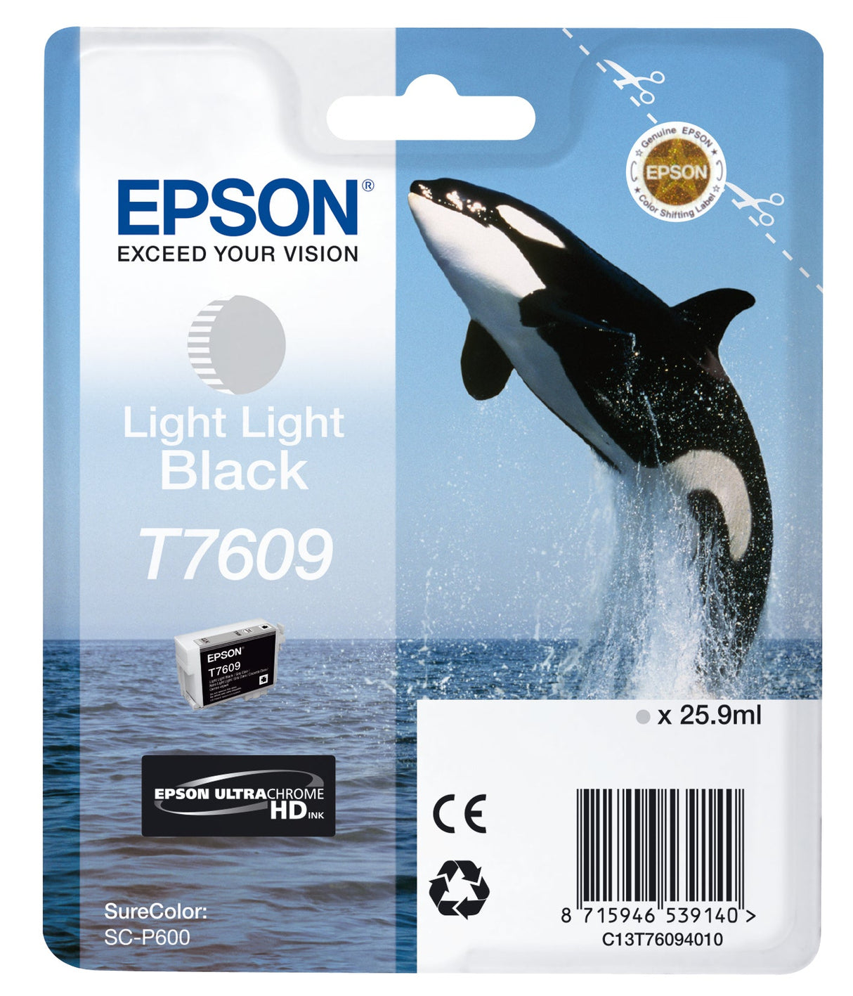 Epson C13T76094010 sort blekkpatron