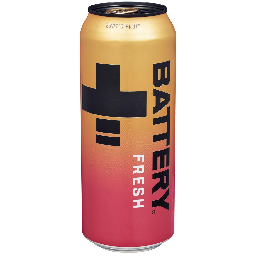 Energidrikk Battery Fresh 0,5L (24 Stk)
