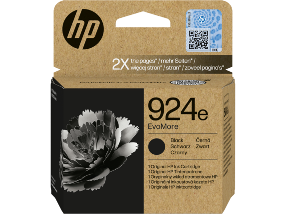HP 4K0V0NE#CE1 sort blekkpatron