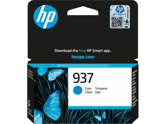 HP 4S6W2NE#CE1 cyan blekkpatron
