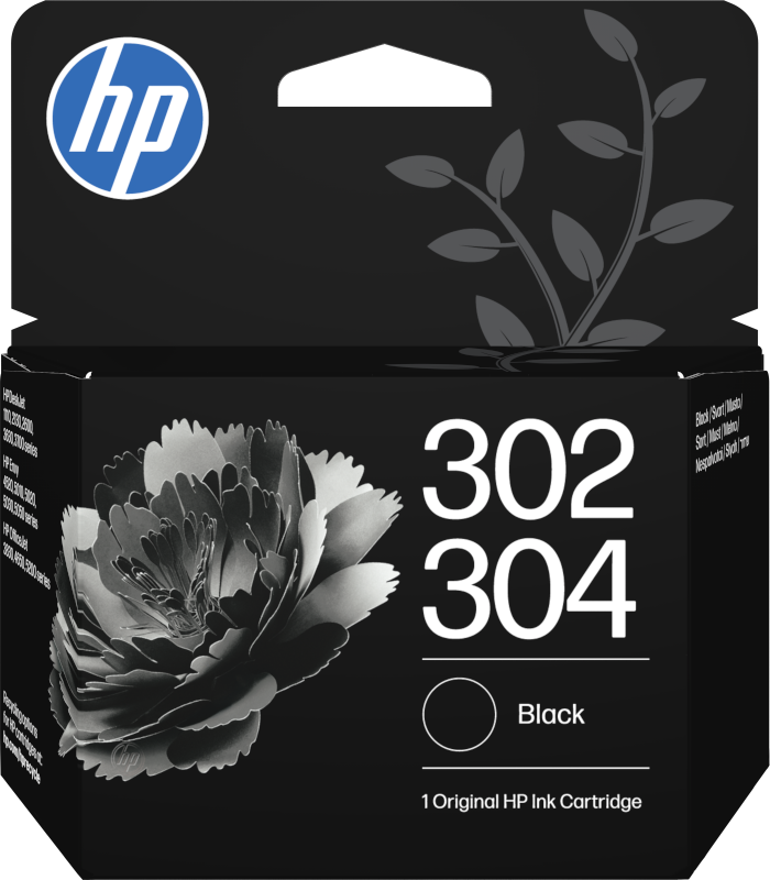 HP 302/304 Sort blekkpatron