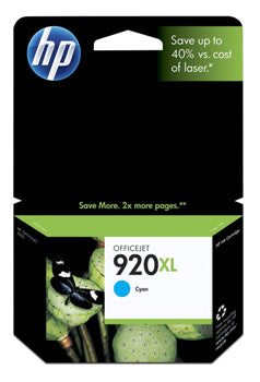 HP CD972AE#BGX cyan blekkpatron