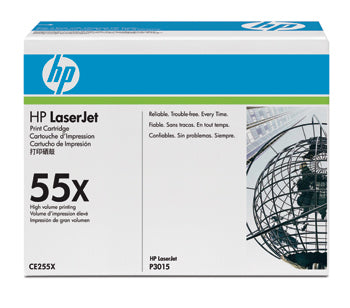 HP CE255X sort tonerkassett