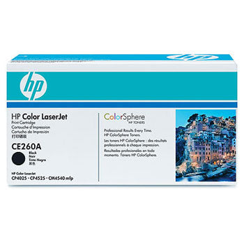 HP CE260A sort tonerkassett
