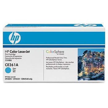 HP CE261A cyan tonerkassett