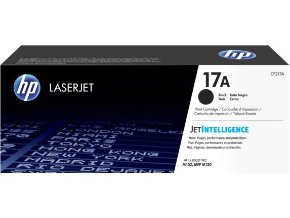 HP CF217A sort tonerkassett