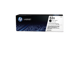 HP LaserJet 83X Sort tonerkassett CF283X