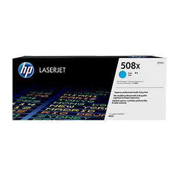 HP Color LaserJet 508X cyan tonerkassett CF361X