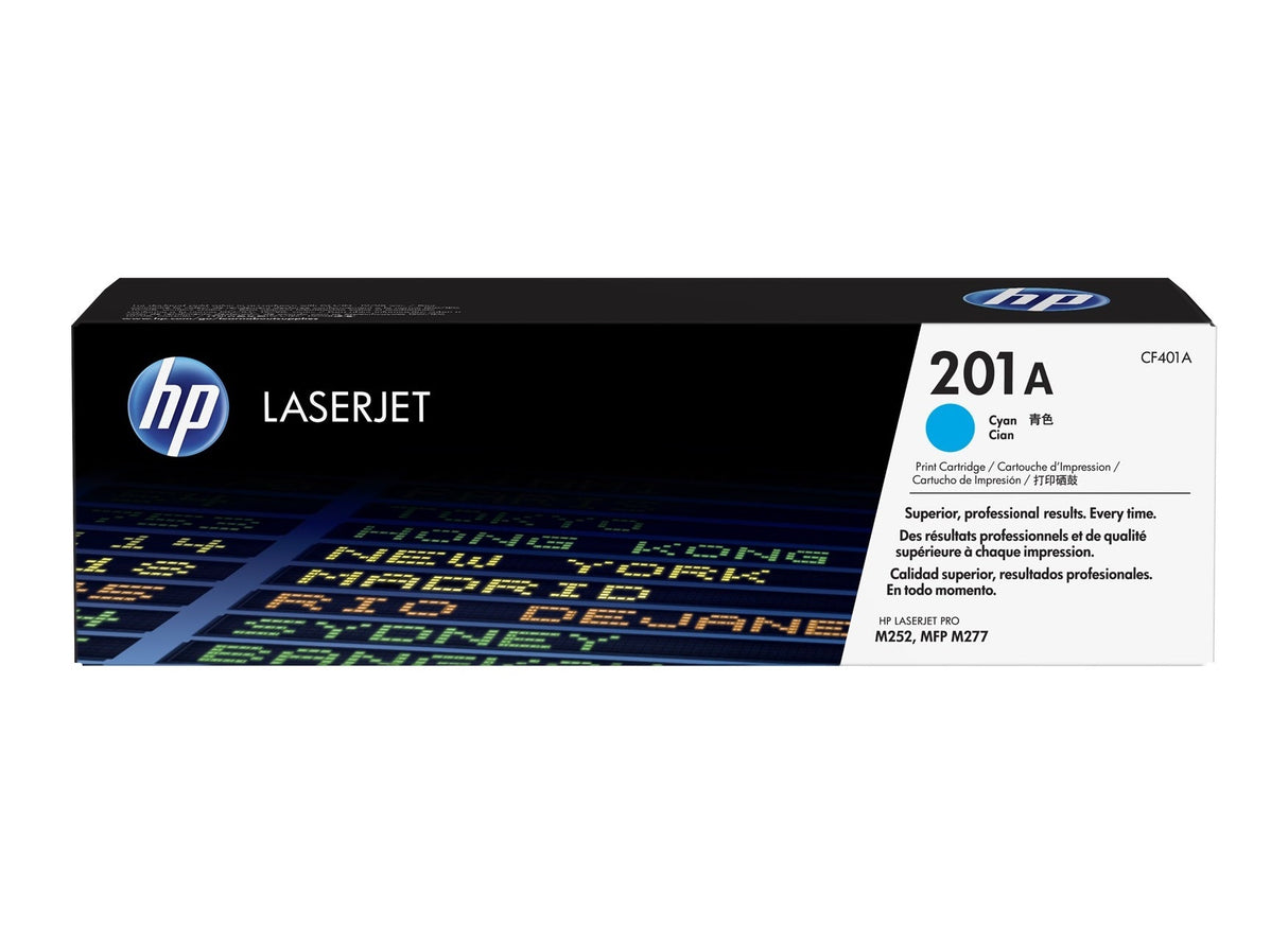 HP CF401A cyan tonerkassett