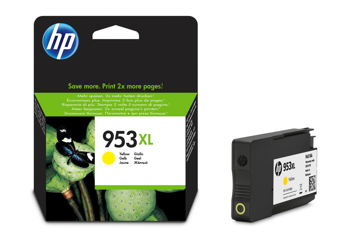 HP F6U18AE#BGX yellow blekkpatron