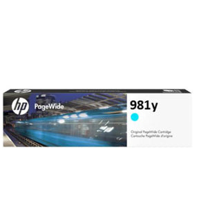 HP L0R13A cyan blekkpatron