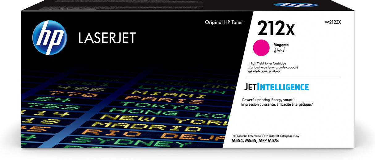 HP W2123X magenta tonerkassett