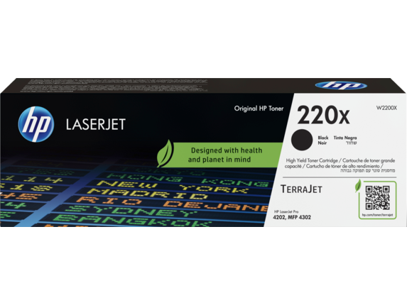 HP W2200X sort tonerkassett