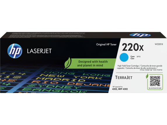 HP W2201X cyan tonerkassett