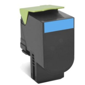 Lexmark 70C2XCE cyan tonerkassett