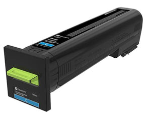 Lexmark 72K2XCE cyan tonerkassett