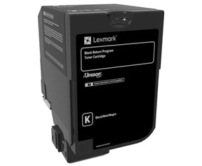 Lexmark 74C20K0 sort tonerkassett