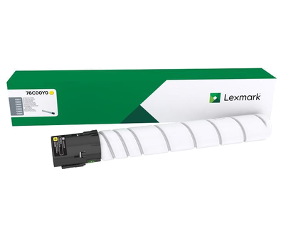 Lexmark 76C00Y0 yellow tonerkassett