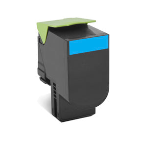 Lexmark 80C20C0 cyan tonerkassett