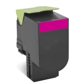 Lexmark 80C2SME magenta tonerkassett
