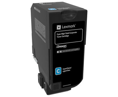 Lexmark 84C2HCE cyan tonerkassett
