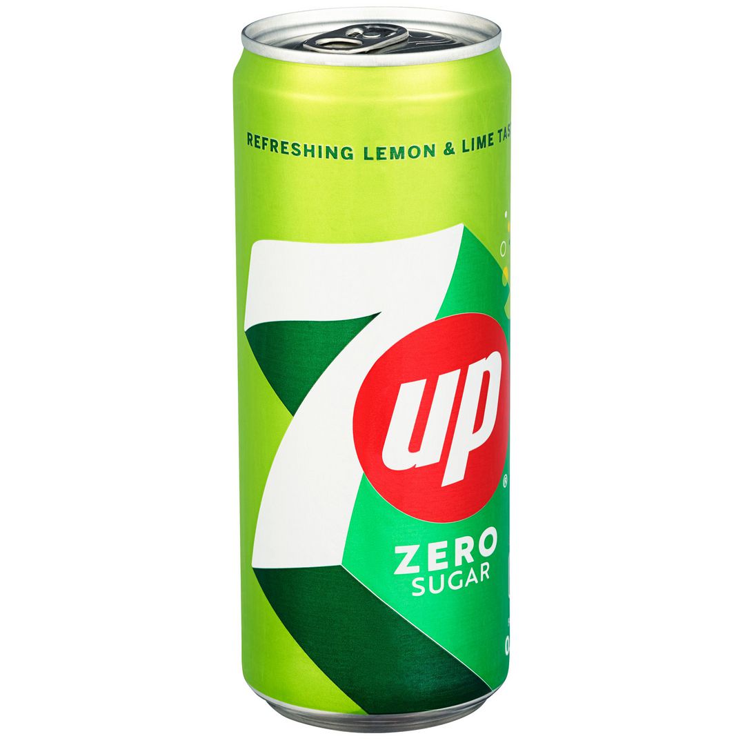 Mineralvann 7UP Zero 0,33L (20 Stk)