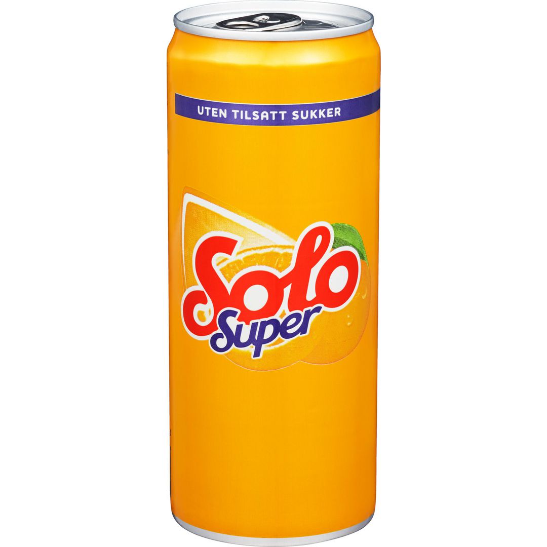 Mineralvann Solo Super 0,33L Boks (20 Stk)