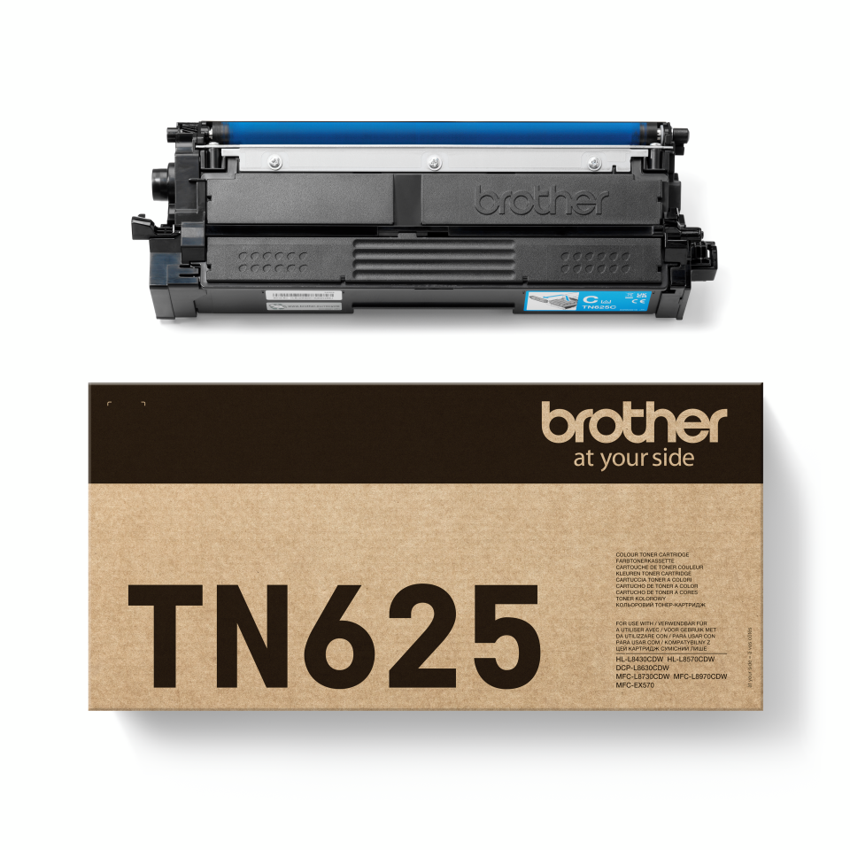Brother TN625C Cyan Toner Cartridge 1,8K