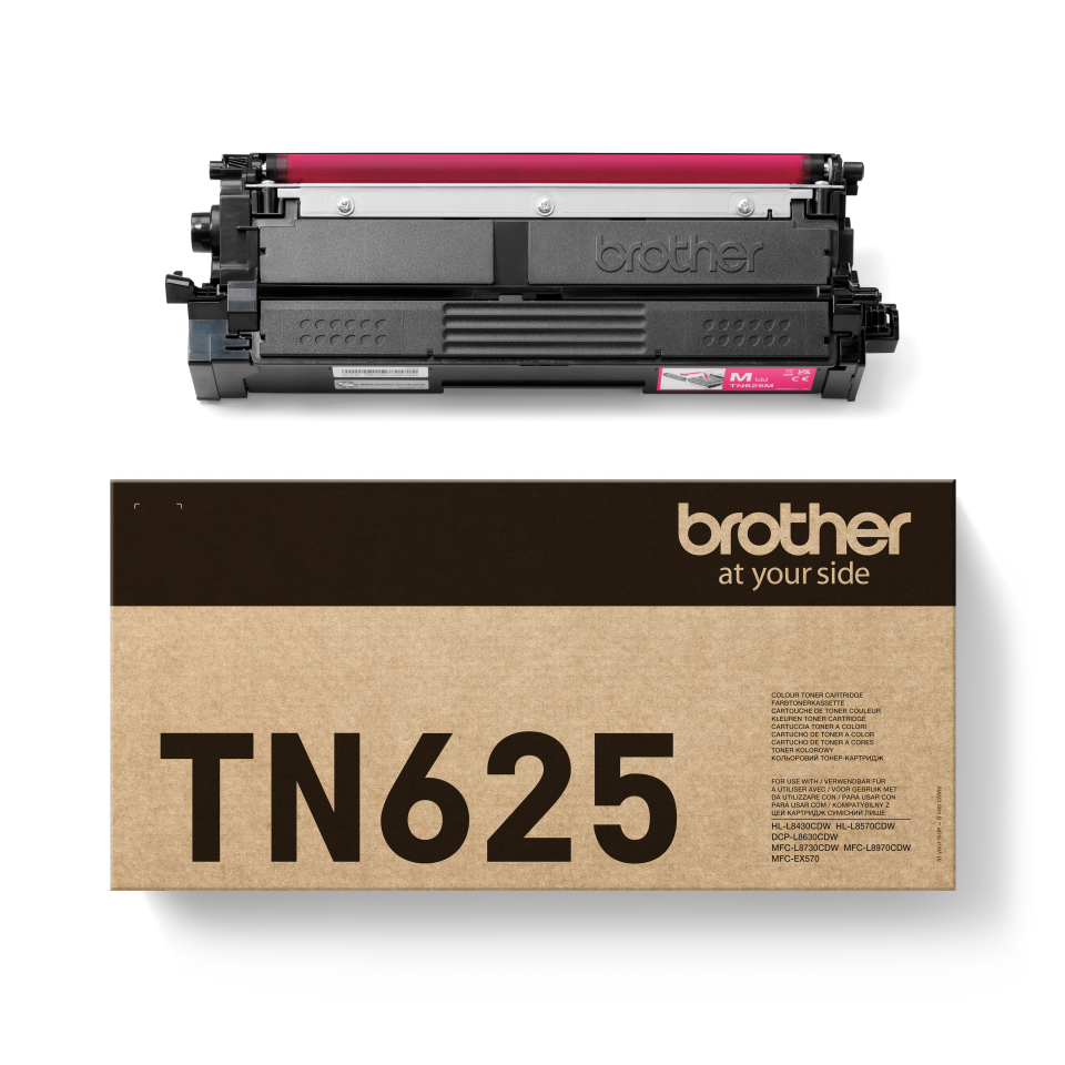 Brother TN625M Magenta Toner Cartridge 1,8K