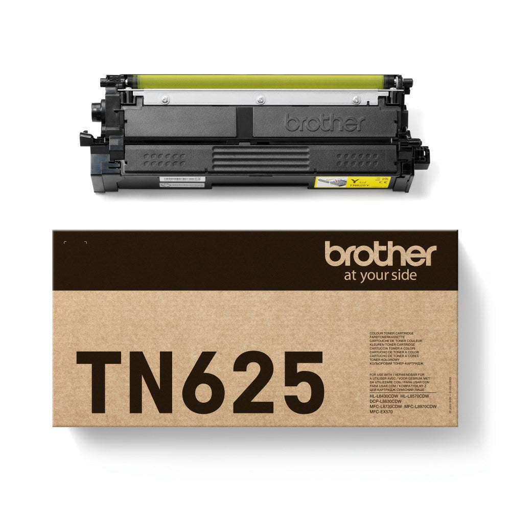 Brother TN625Y Yellow Toner Cartridge 1,8K