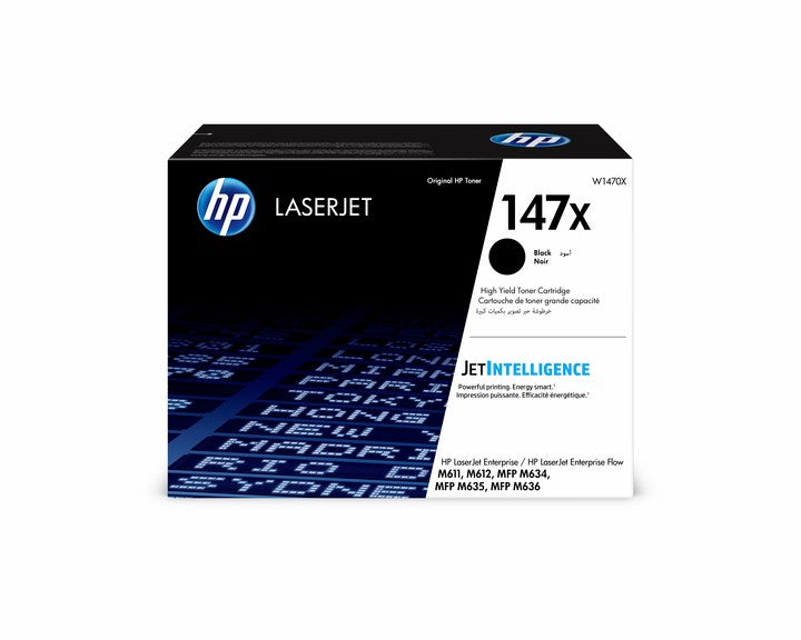 HP 147X LaserJet sort tonerkassett W1470X