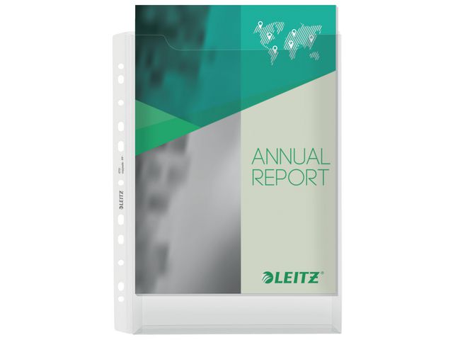 Plastlomme LEITZ A4 topp eksp. 180my (5)