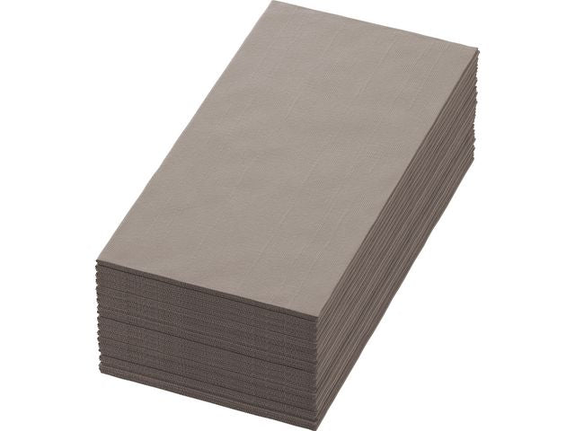 Serviett DUNISOFT 40cm 1/8 greige (60)