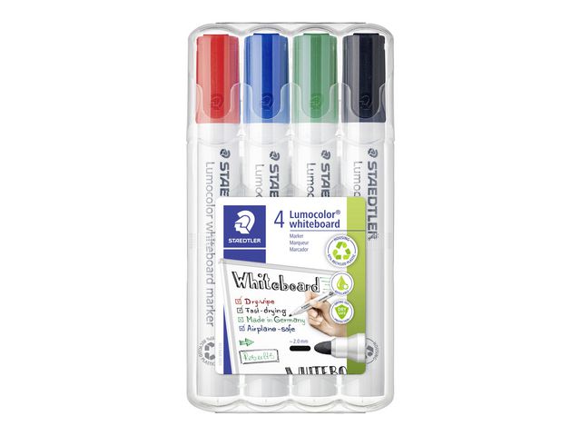 Whiteboardpenn LUMOCOLOR 2,0mm ass (4)