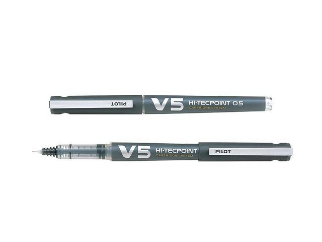 Rollerpenn PILOT Begreen Hi-tec V5 sort