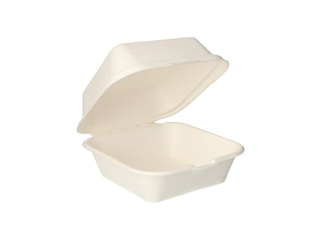 Varmmatboks PURE bagasse 400ml (25)