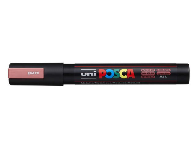 Paintmarker UNI Posca PC-5M met. rød
