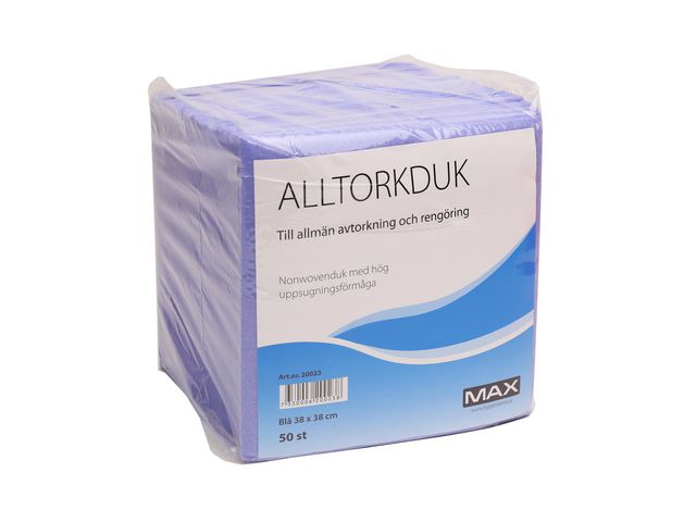 Klut MAX Non-woven 38x38 blå (50)