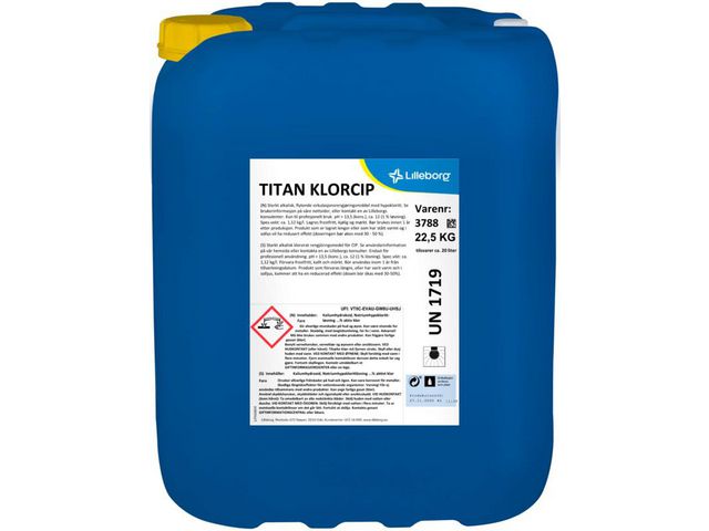 Industrivask TITAN Clorcip K 22,5kg