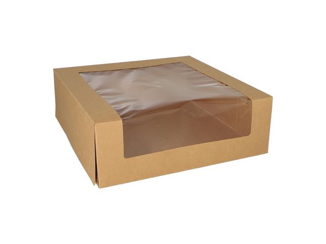 Kakeeske 30x30x10cm m/lokk vindu (25)