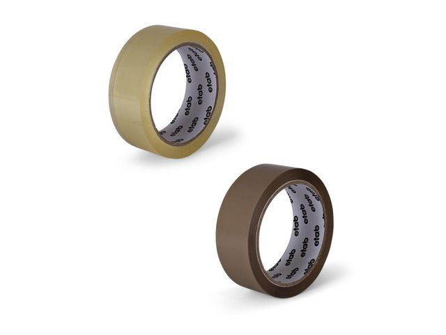 Emballasjetape ETAB PP 38mmx66m klar