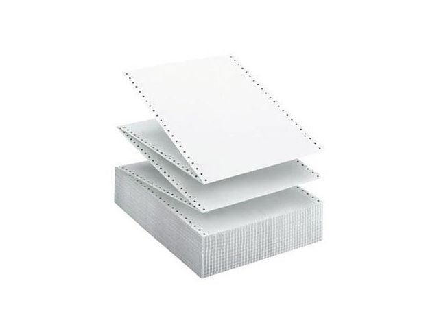 Listepapir 240mmx12" 80g 1x hvit (2000)