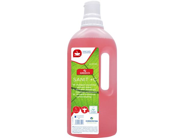 Sanitærrengjøring Green R Sanit +C 1L