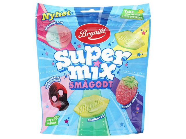 Godteri BRYNILD Supermix 220g