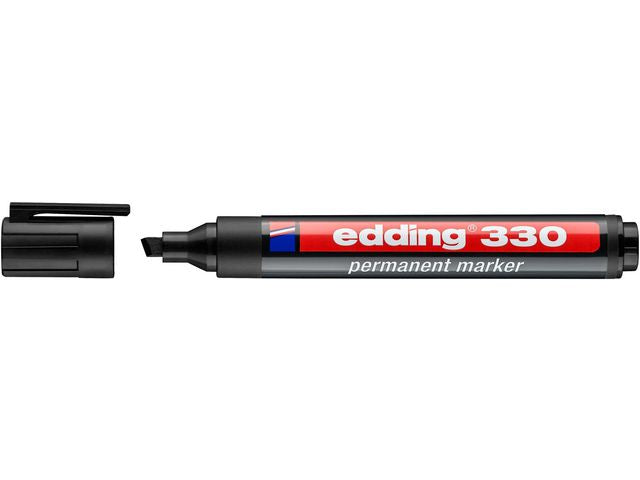 Merkepenn EDDING 330 skrå sort