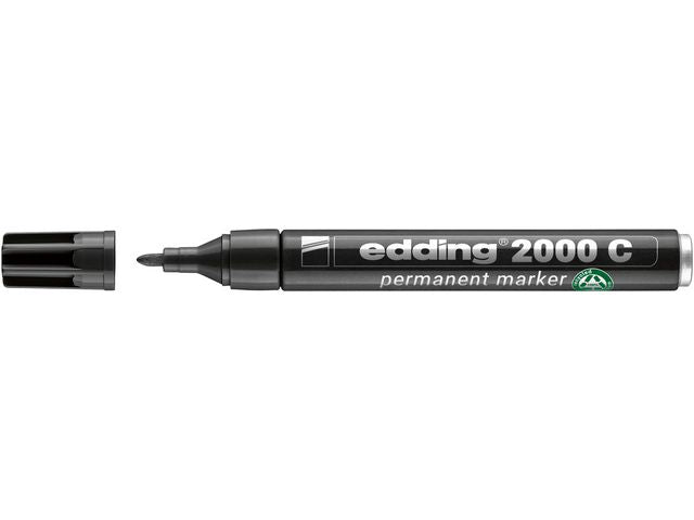 Merkepenn EDDING 2000 rund sort