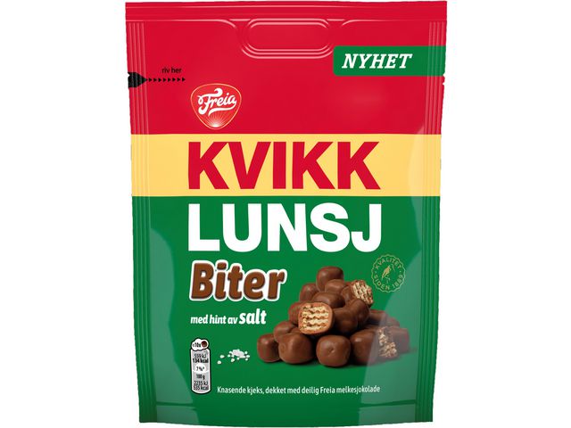 Sjokolade FREIA Kvikk lunsj biter 130g