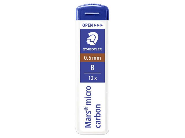 Blyantmine STAEDTLER 0,5mm B (12)