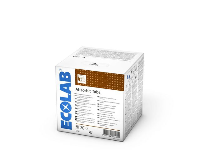 Grovrengjøring ECOLAB Absorbit Tabs 3kg